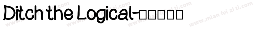 Ditch the Logical字体转换